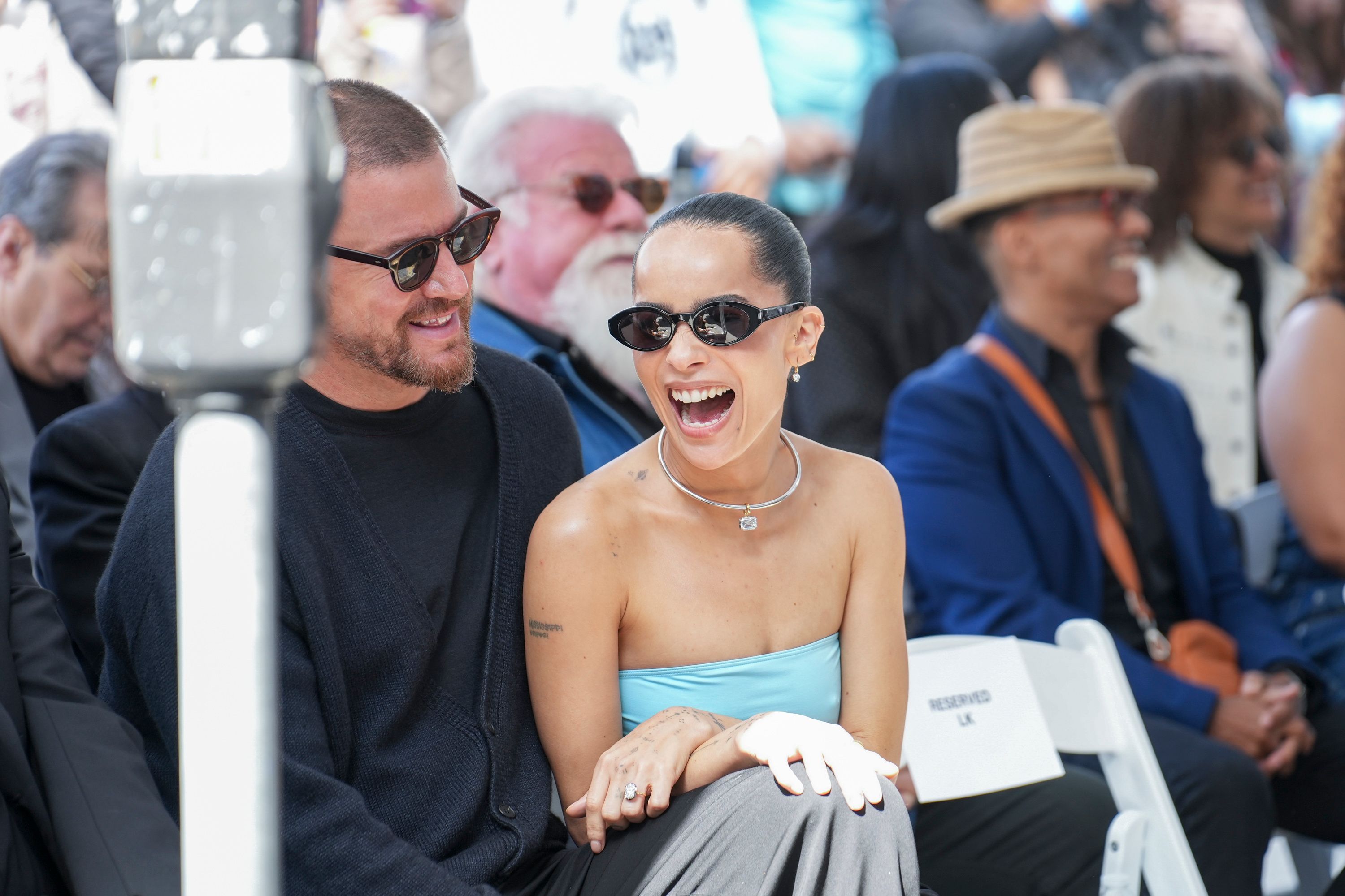 Channing Tatum y Zoe Kravitz