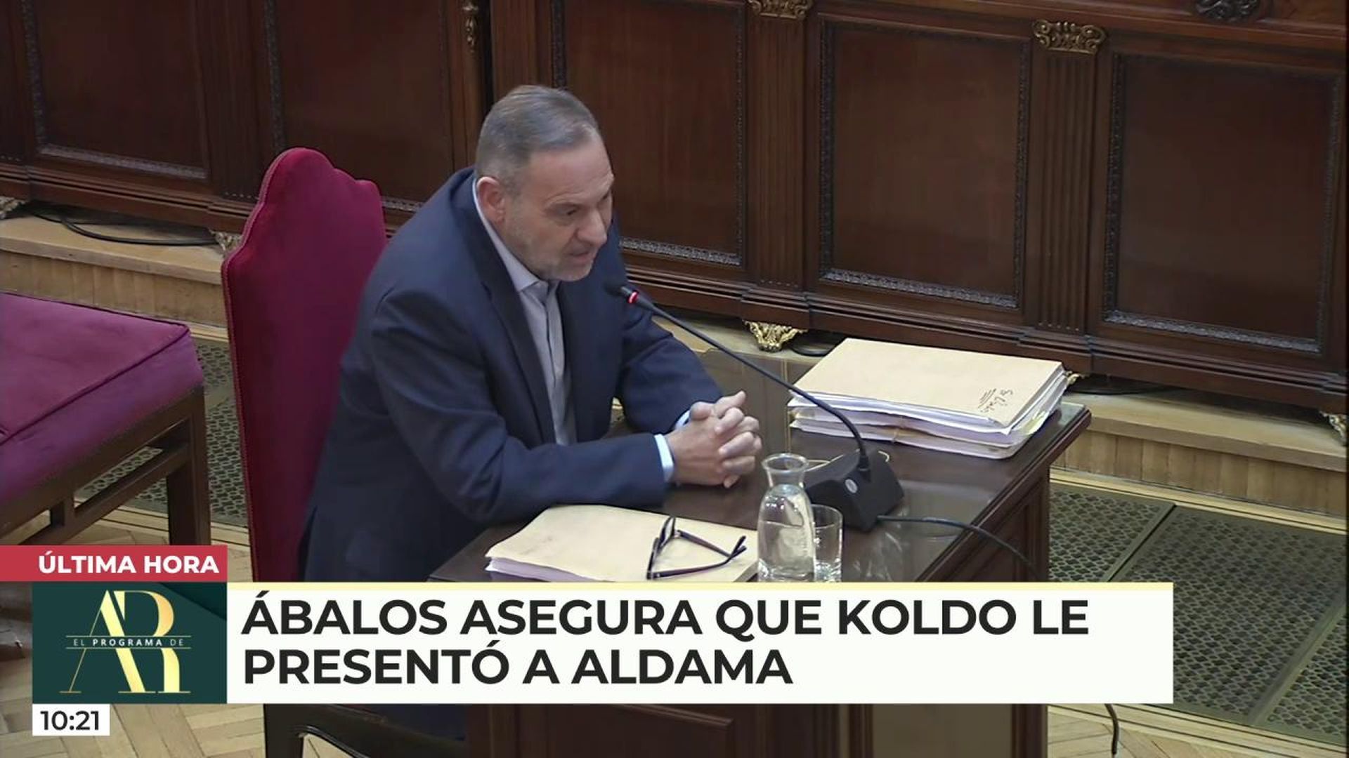 El exministro de Transporte, José Luis Ábalos, declara en el Tribunal Supremo por el 'Caso Mascarillas'