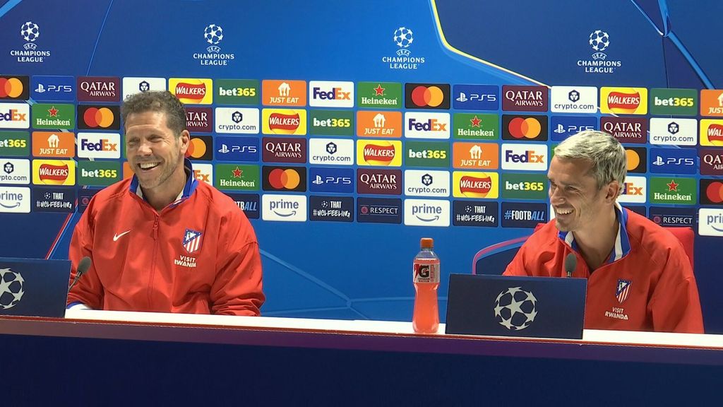 Griezmann se compara con la final de Champions de 2016 y Simeone bromea: "Campeón del Mundo"