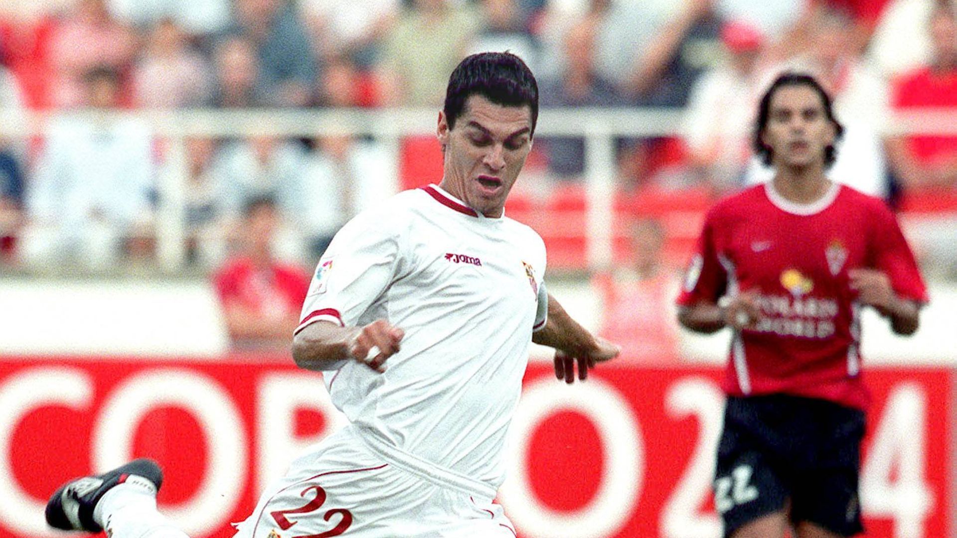 Javi Casquero en su etapa como sevillista