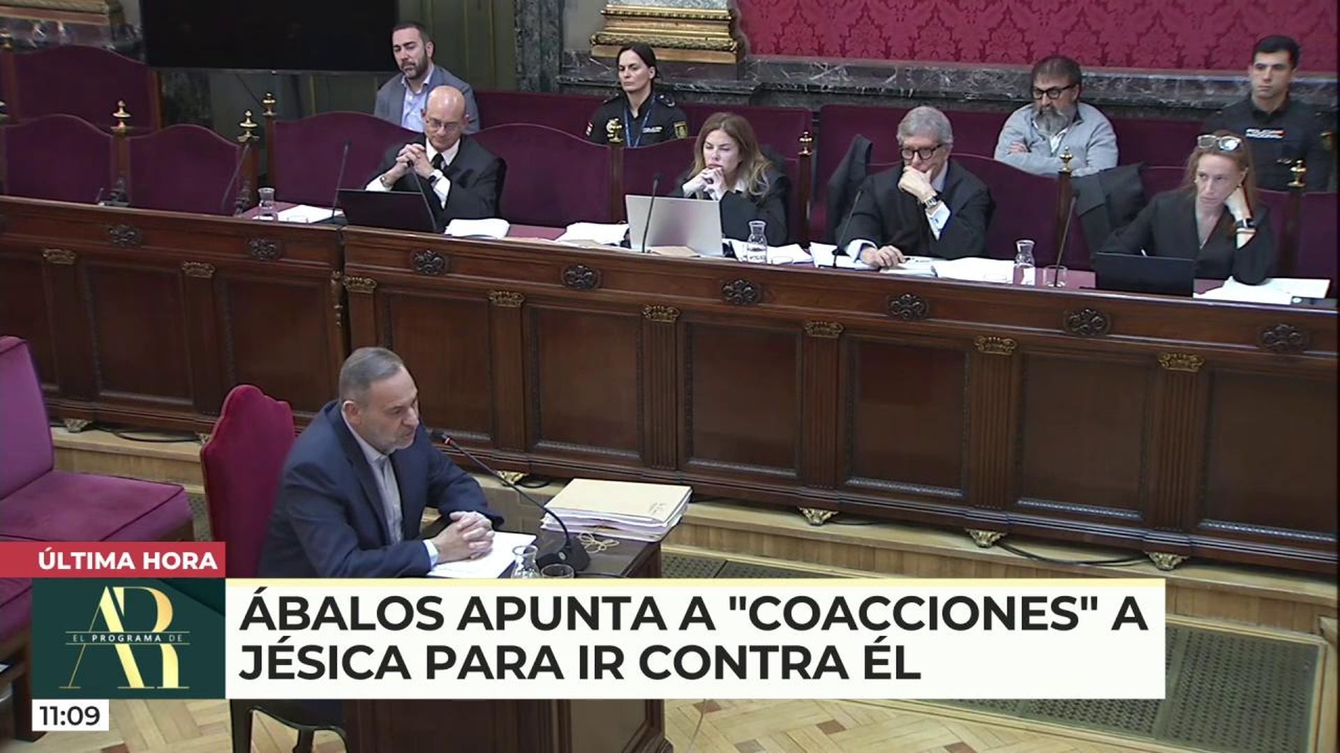 José Luis Ábalos, exministro de Transportes, declara en el Tribunal Supremo por el 'Caso Mascarillas'