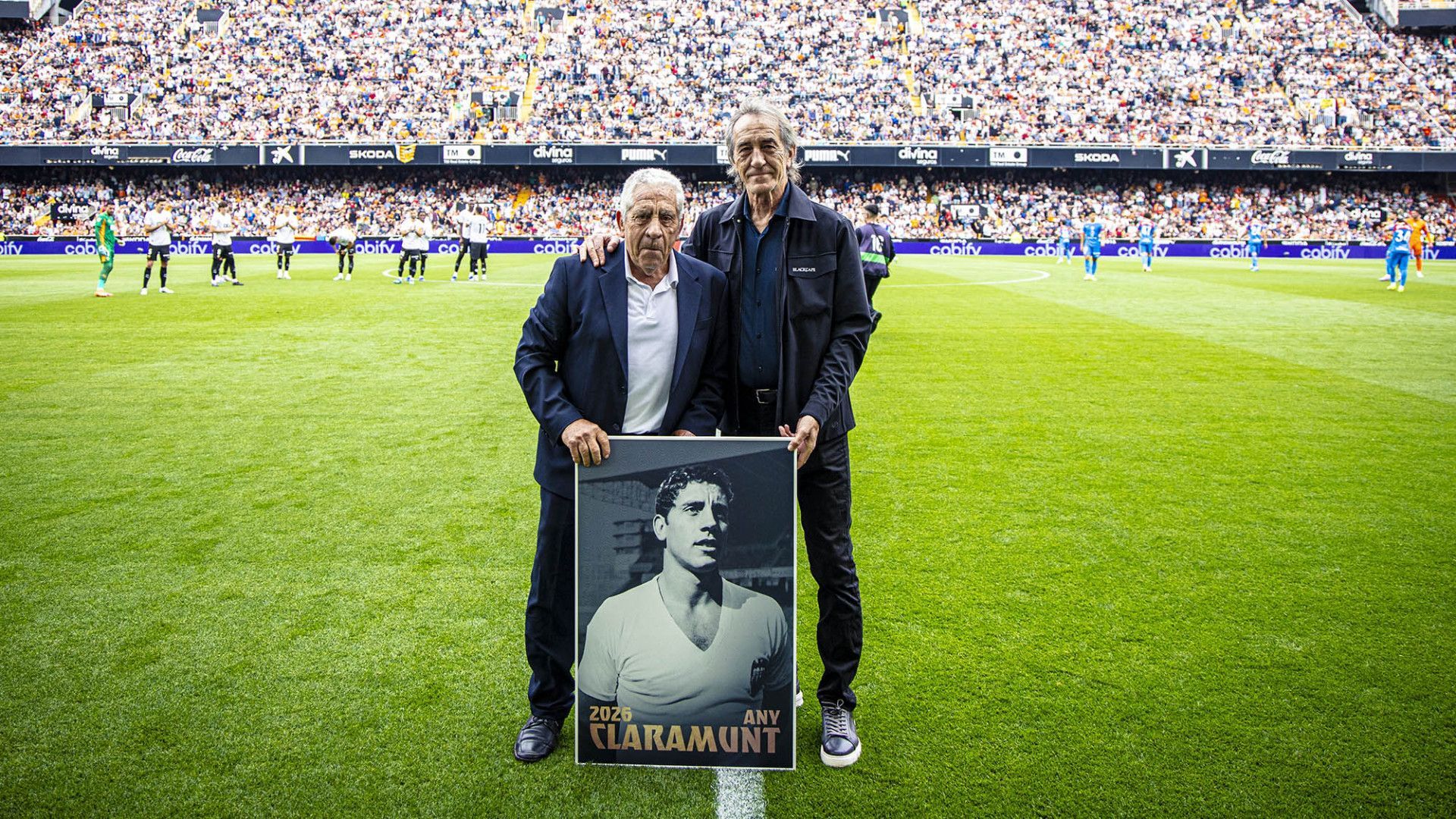 Pep Claramunt, en Mestalla