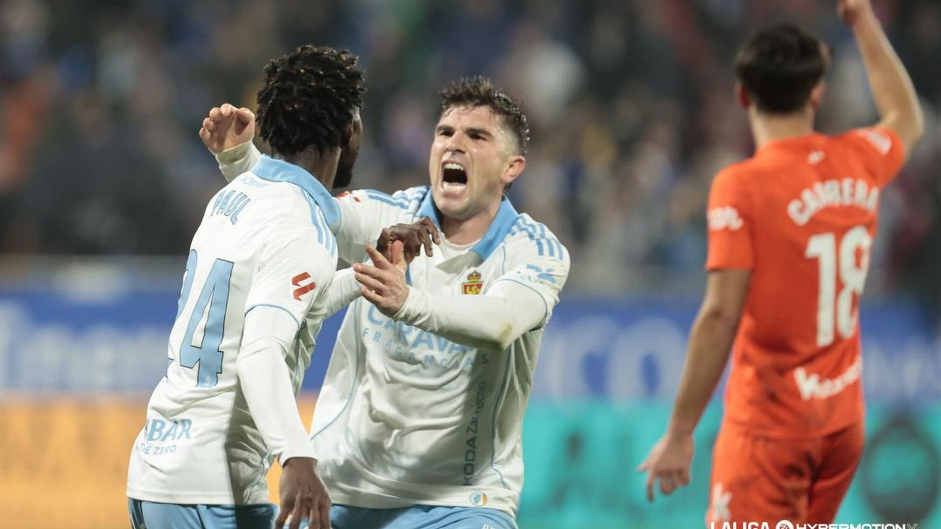 Raúl Guti, en un partido del Real Zaragoza