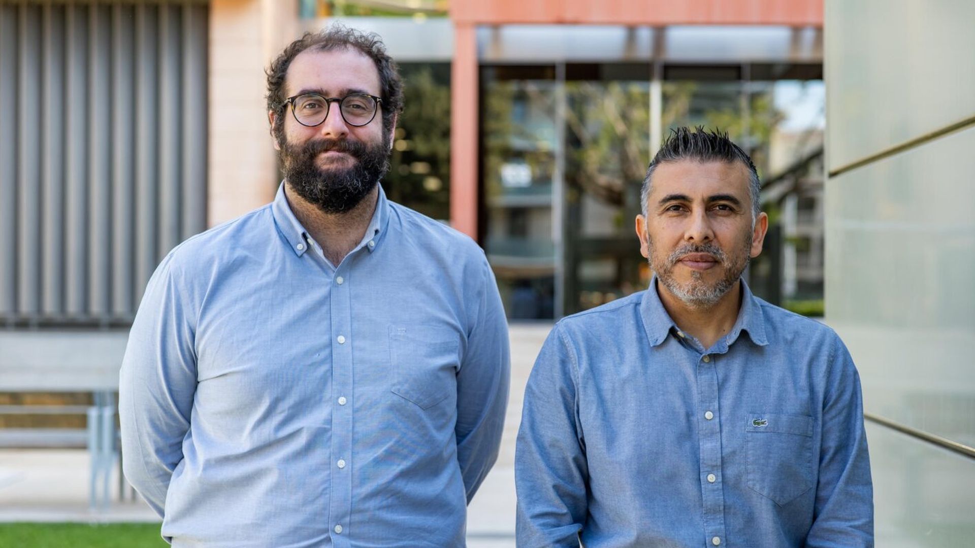 Robert Texidó (GEMAT) y Horacio Rostro (GEPI)