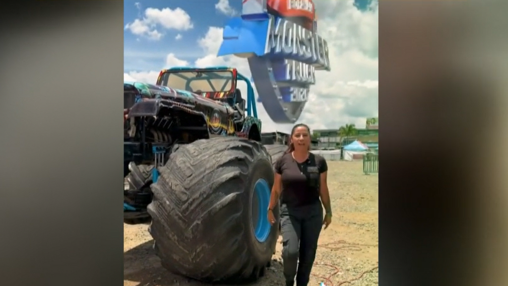Un monster talker atropella a decenas de personas en Colombia