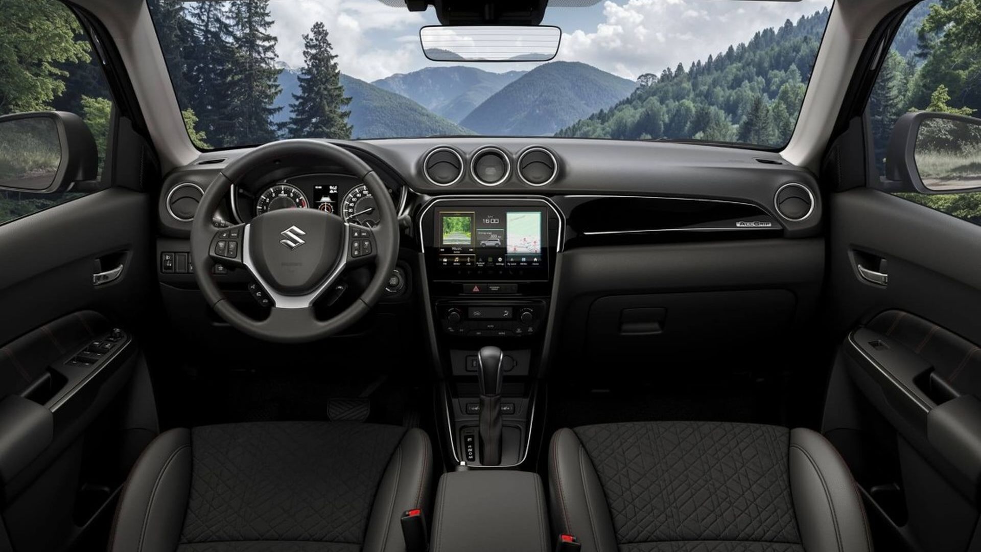 Interior del Suzuki Vitara