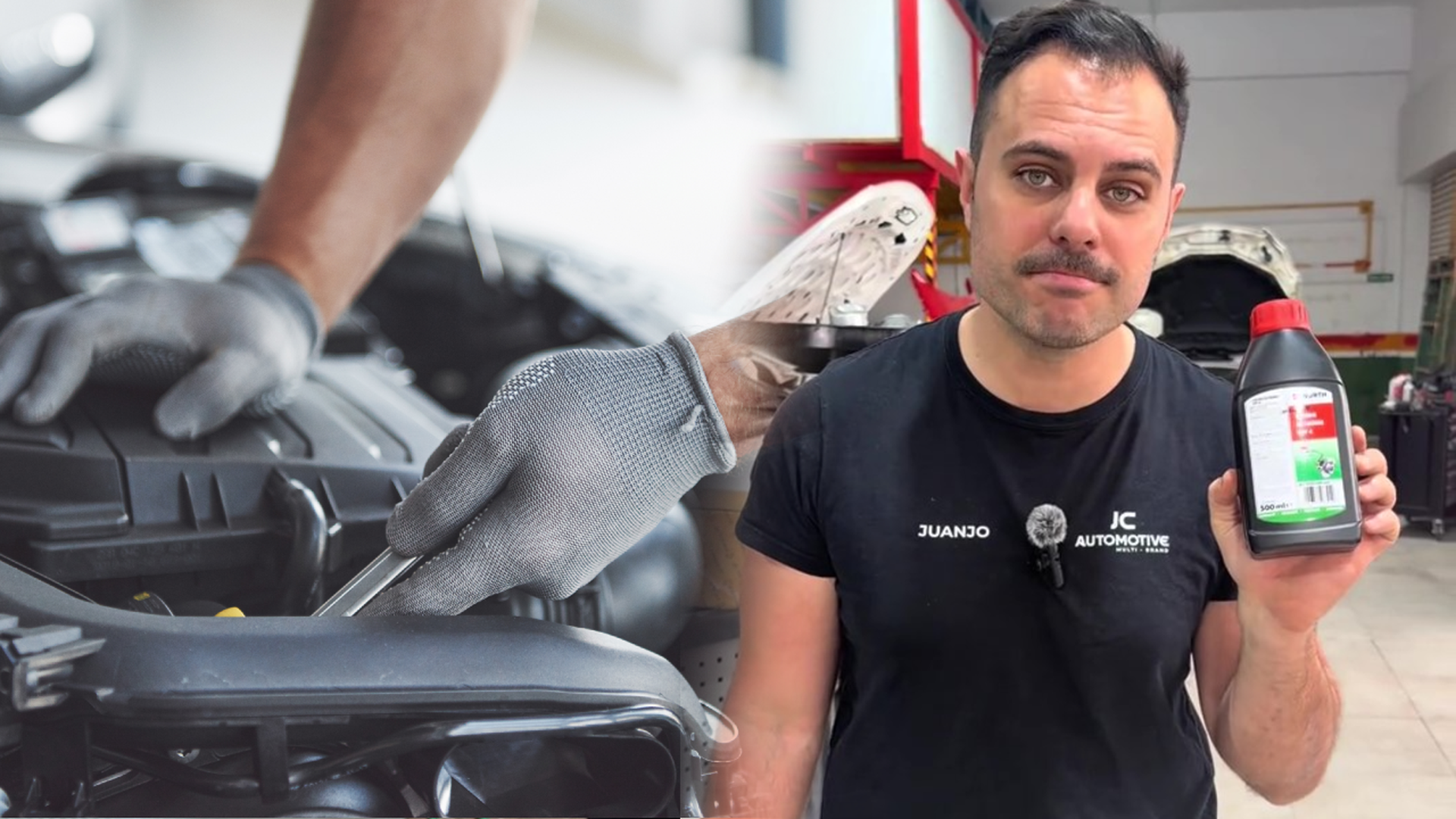 Un mecánico alerta de la necesidad de sustituir el líquido de frenos según lo recomendado por el fabricante