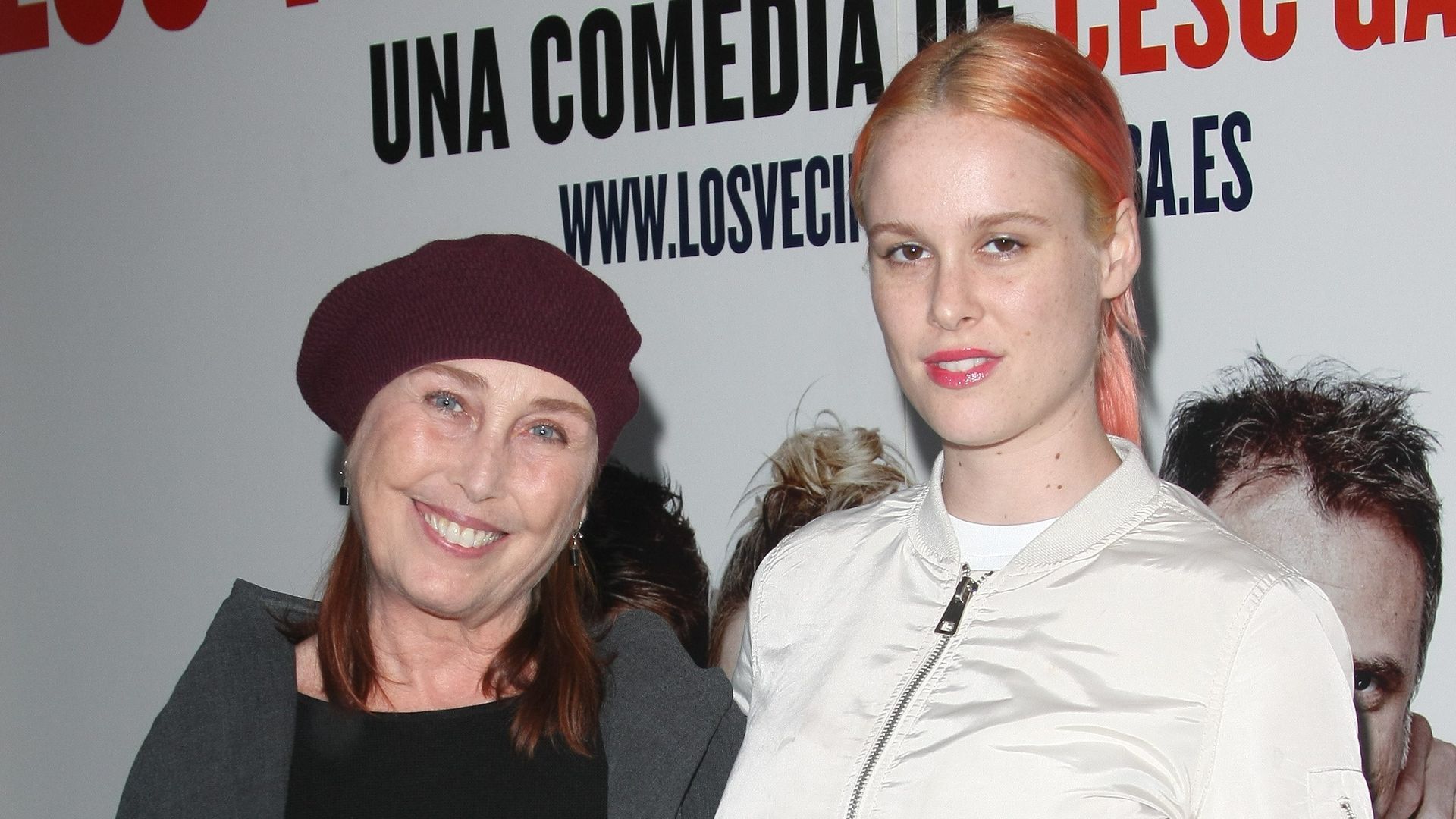 Verónica Forqué y su hija, María Iborra, en una imagen de archivo