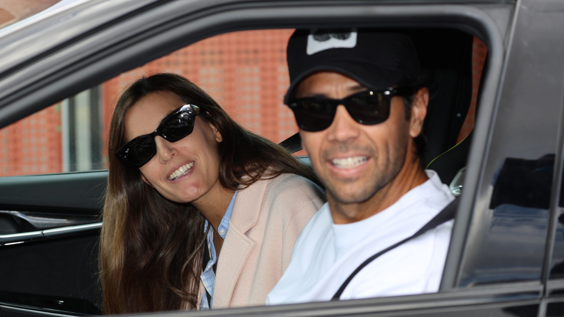 Ana Boyer y Fernando Verdasco, a la salida del hospital tras el naicmiento de su hija