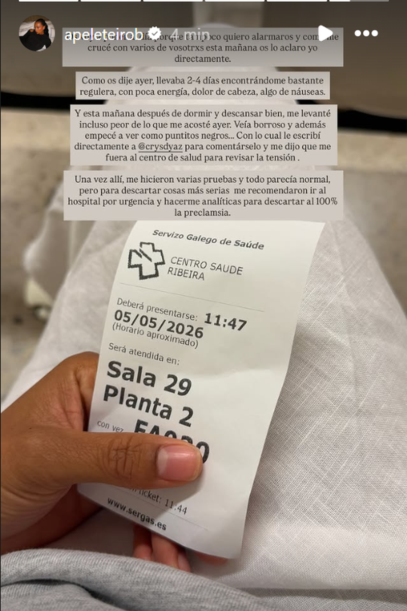 Ana Peleteiro cuenta qué es lo que le ha pasado