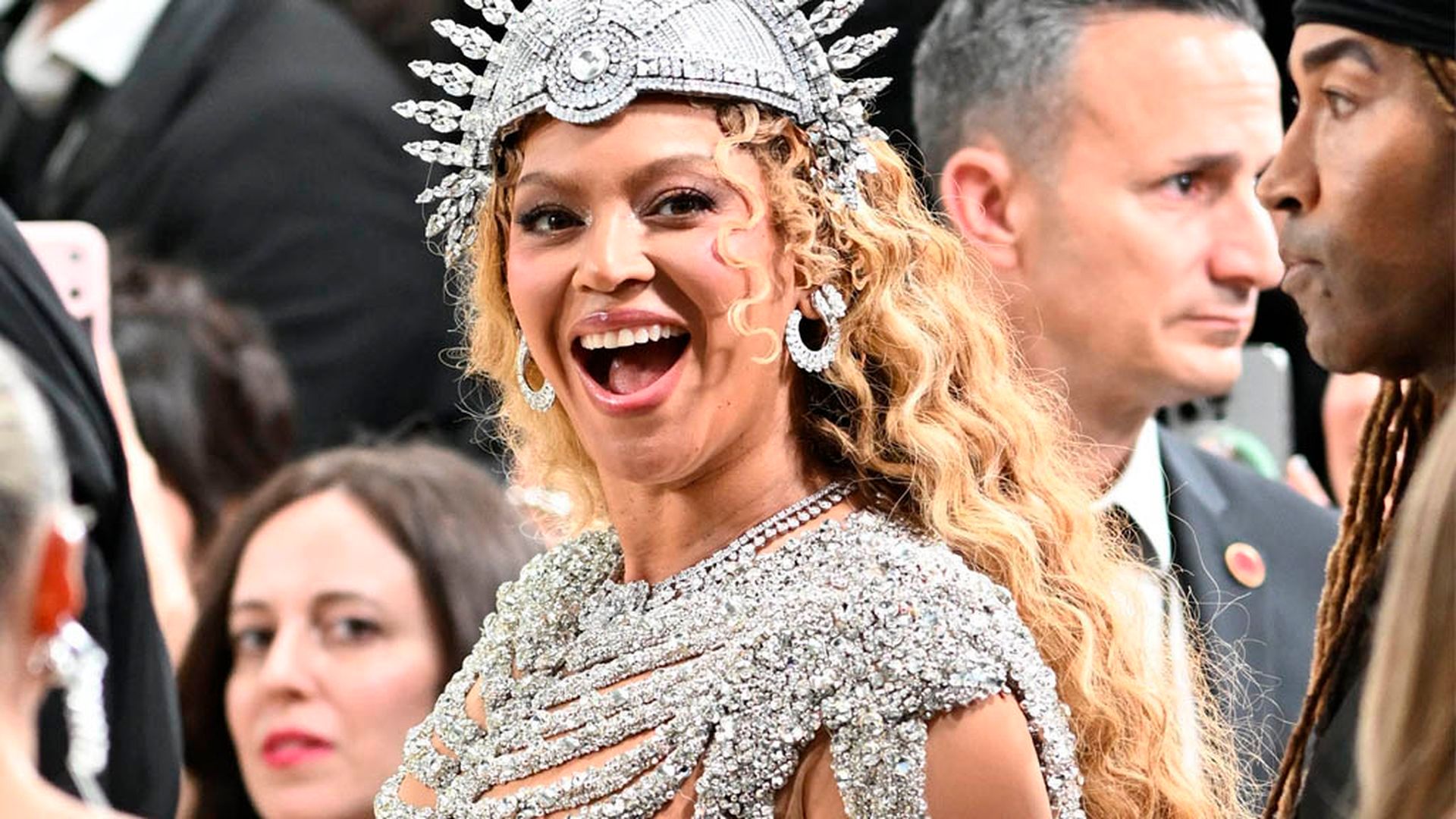 Beyoncé, en la alfombra roja de la Gala Met 2026