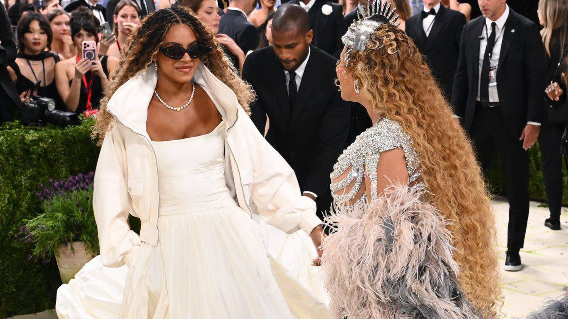 Beyoncé y su hija, en la Met Gala 2026