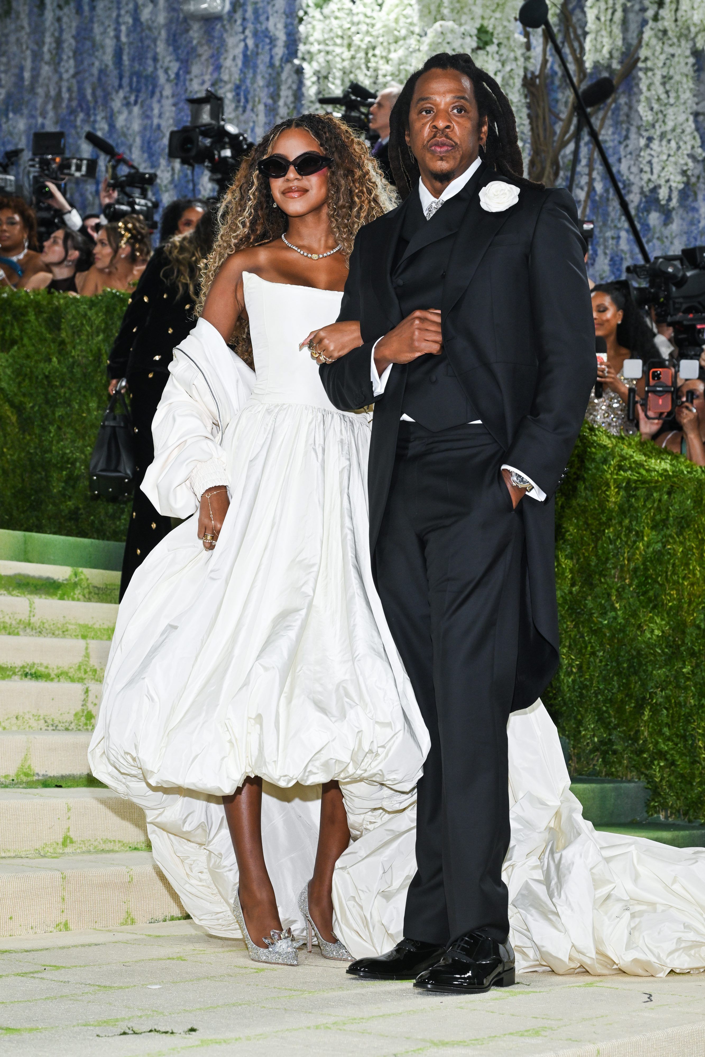 Blue Ivy y Jay-Z, en la Met Gala 2026