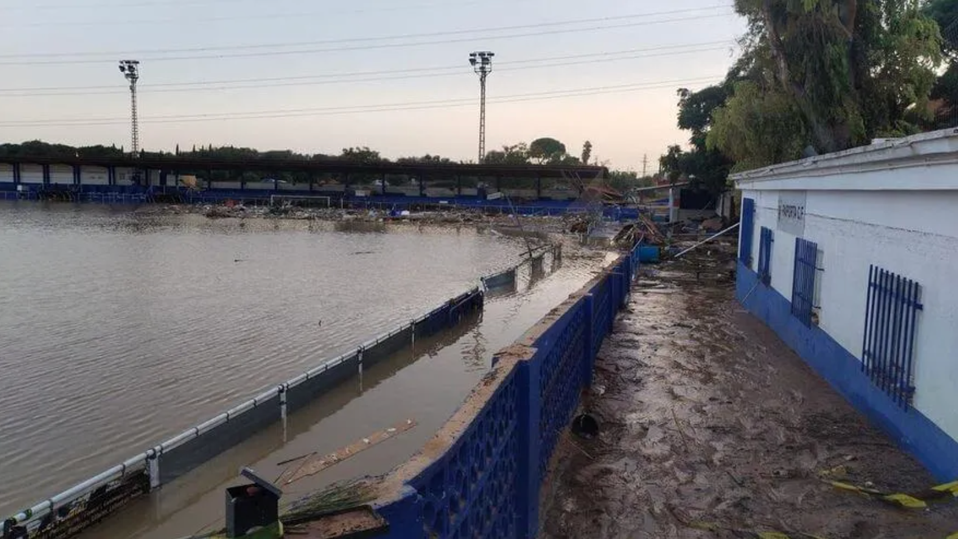 El Palleter tras la DANA. Paiporta CF