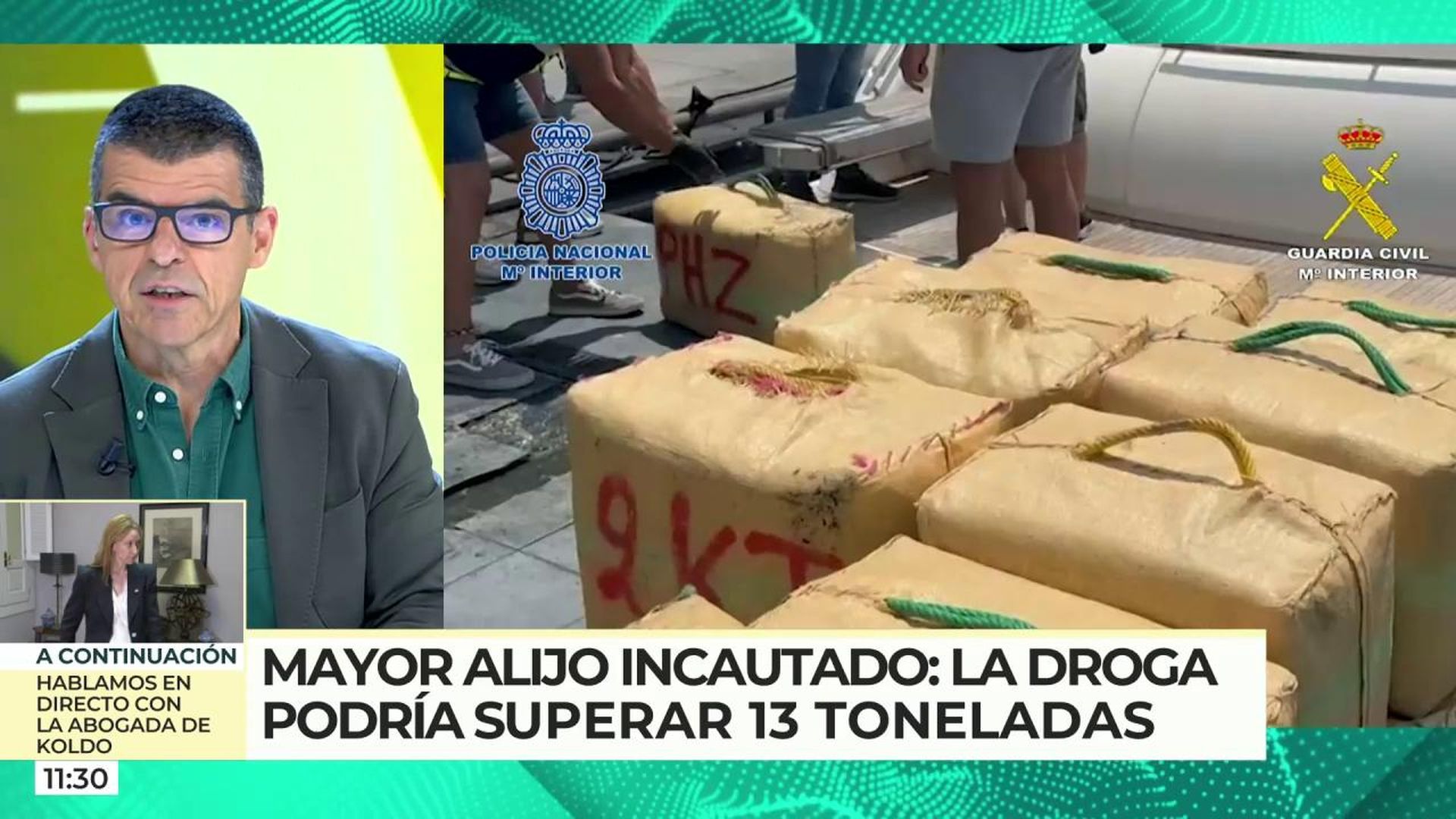 Incautado el mayor alijo de cocaína en alta mar de la historia