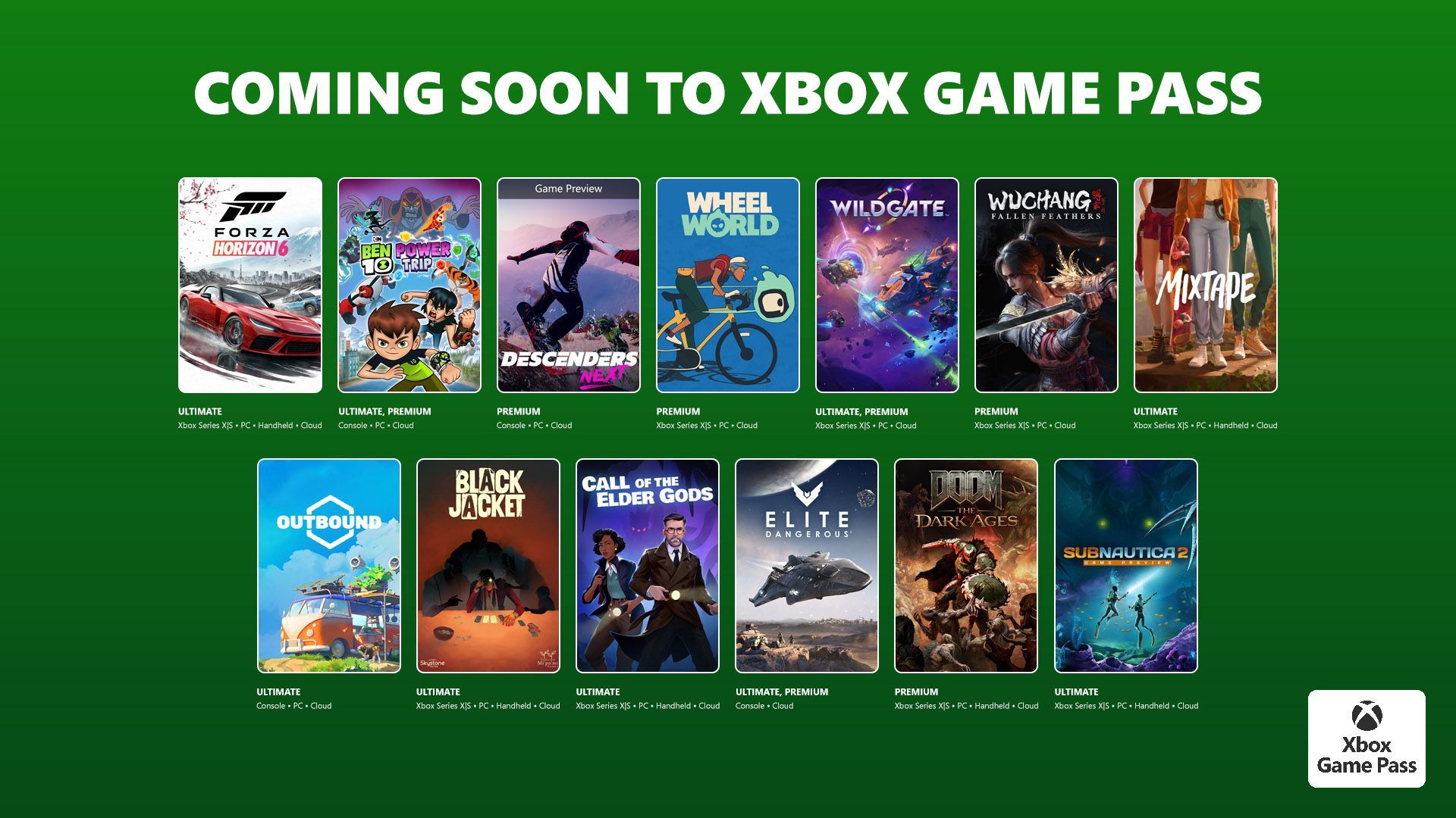 La primera quincena de mayo viene cargadita en Game Pass