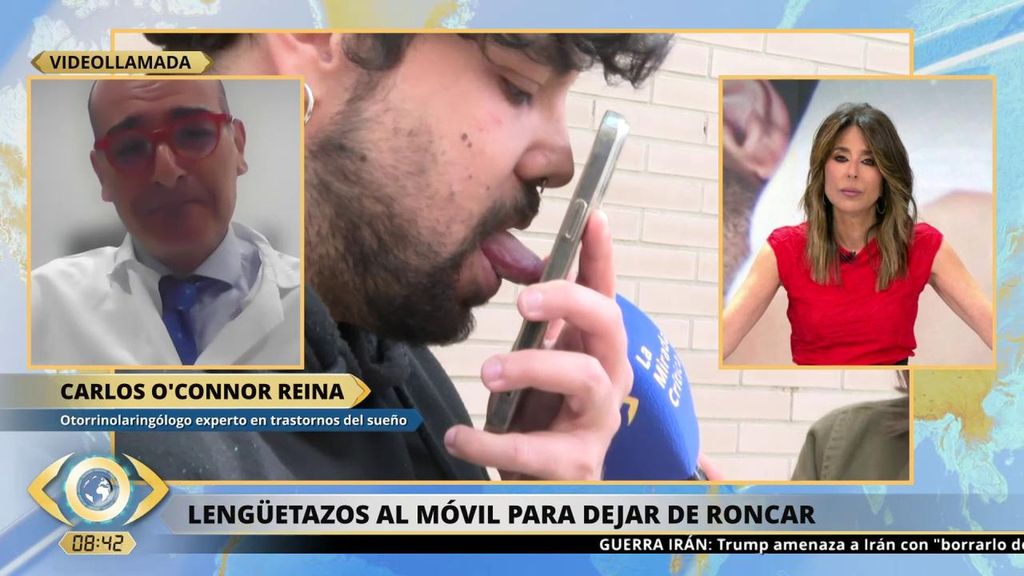 'Gimnasio bucal': Una aplicación para el móvil podría ser la solución a los ronquidos