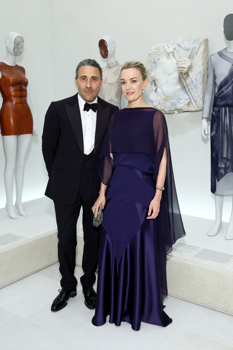 Marta Ortega y Carlos Torretta, durante su asistencia a la Gala Met 2026