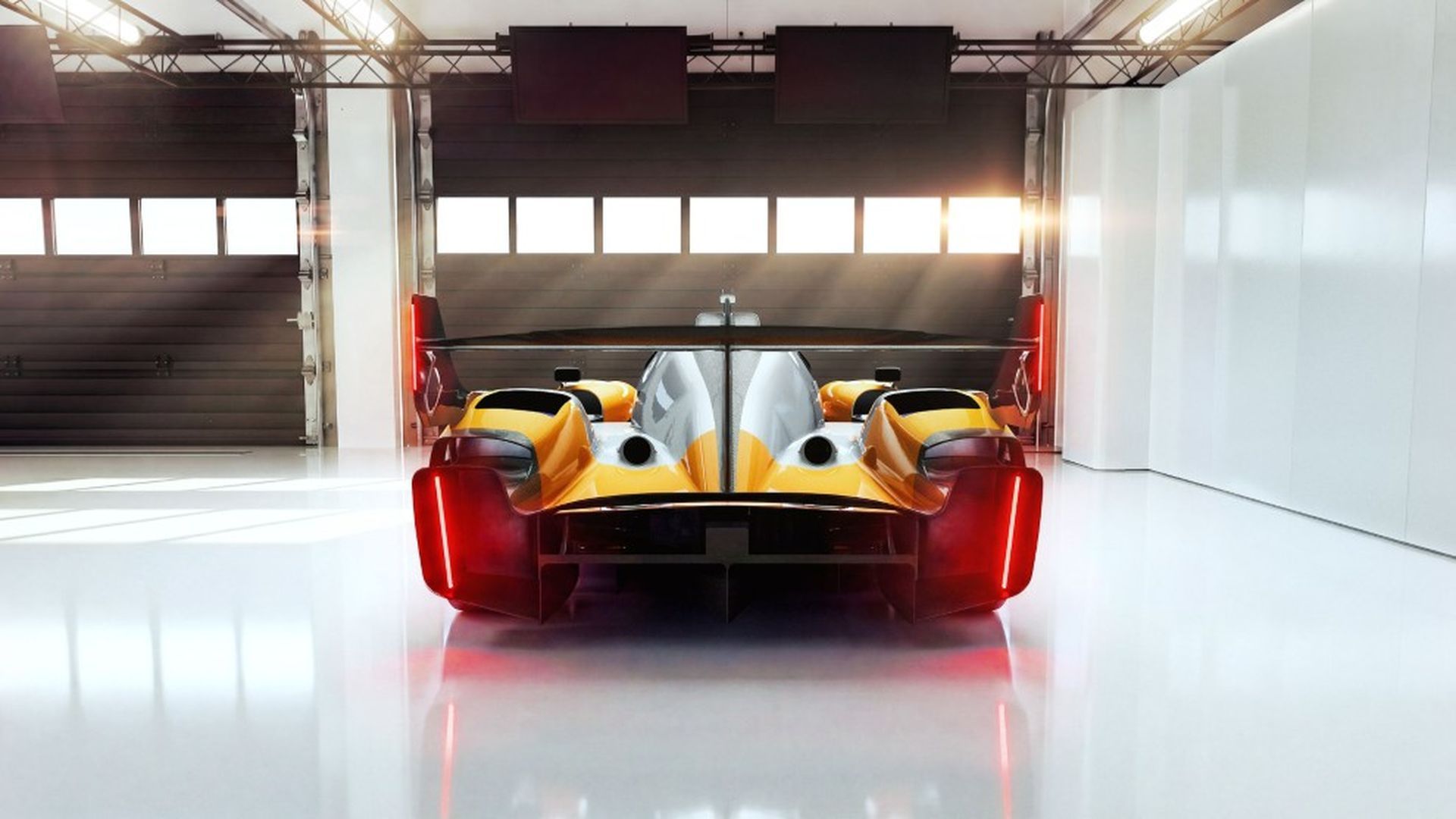 Parte trasera del McLaren MCL-HY FIA Hypercar