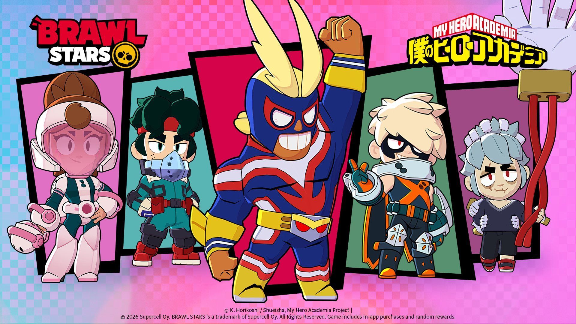 Todas las skins de Boku No Hero en Brawl Stars