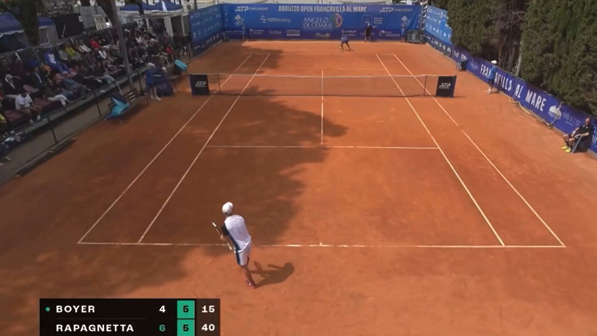 Tristan Boyer y Rapagnetta en el Challenger de Francavilla