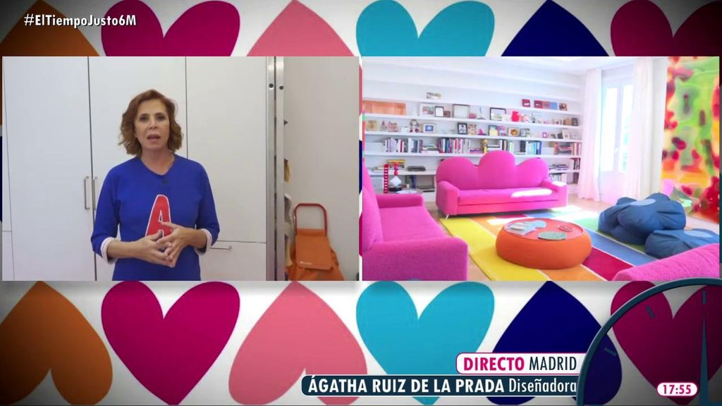 "Una casa para una señora mayor y muy pija": Ágatha Ruiz de la Prada nos abre las puertas de su nuevo piso de 372 m² de Madrid