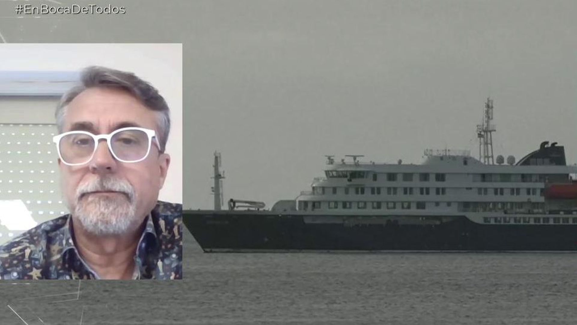 Alfredo Correl, inmunólogo, sobre el crucero infectado: “Existen seis tipos de contagio”