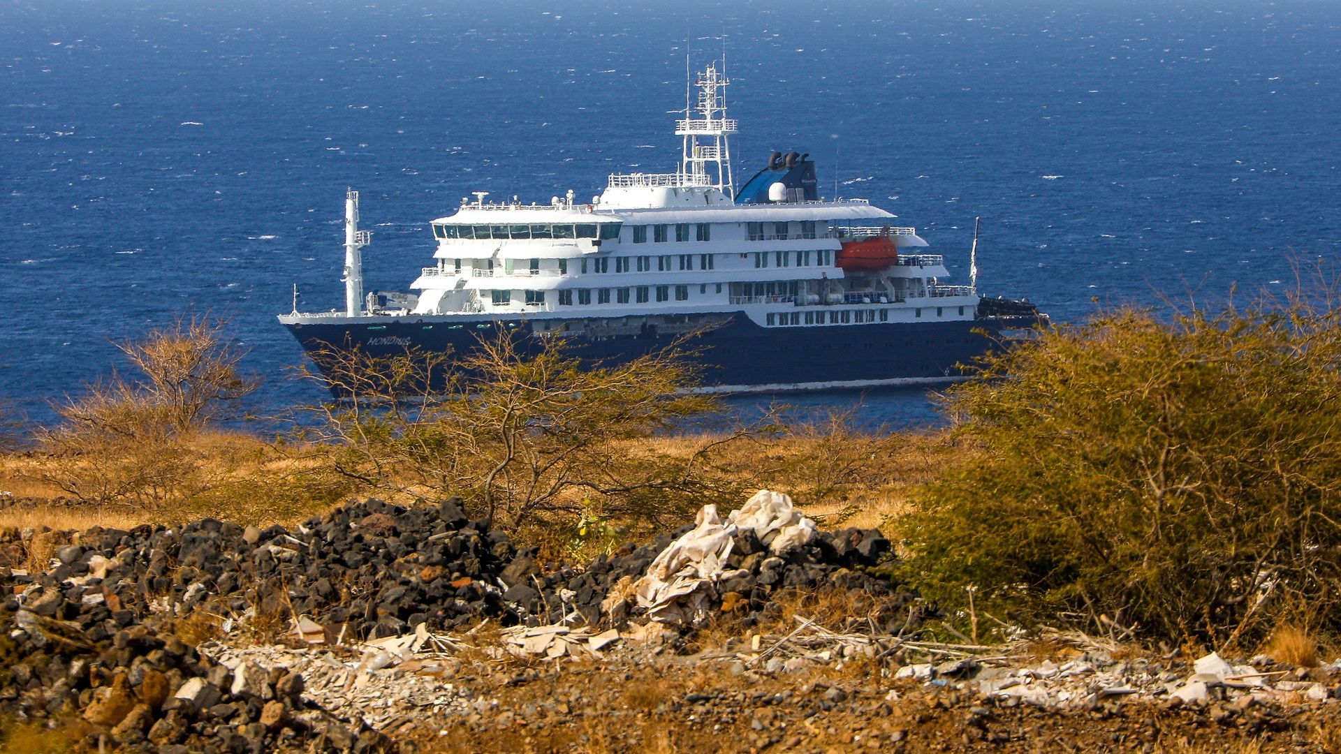 Crucero con brote de hantavirus