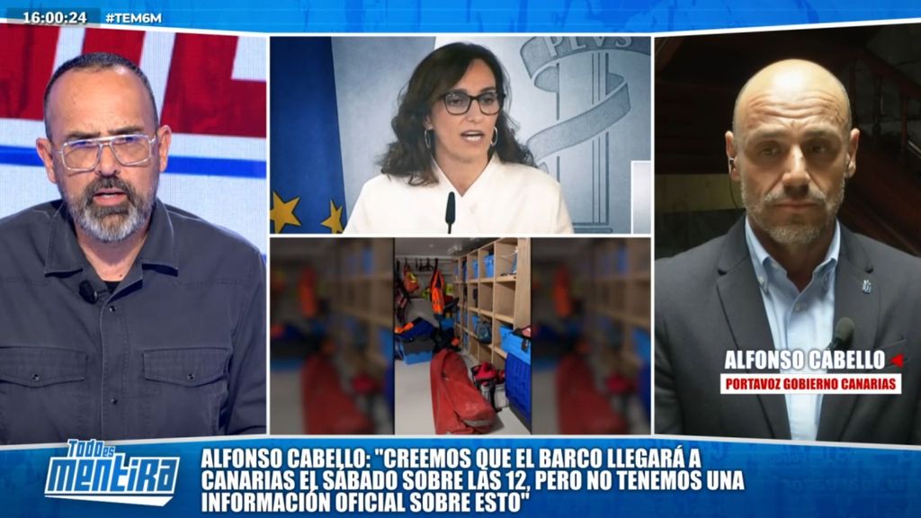 El portavoz del Gobierno canario desmiente a la ministra de Sanidad al insistir en su contacto estrecho: "Estar informados no es mandar Whatsapp"