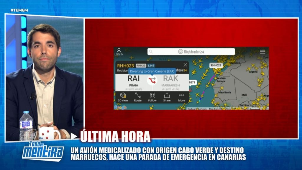 La Secretaría de Estado de Comunicación aclara el aterrizaje de emergencia en Gran Canaria de un avión con dos casos de hantavirus: "Es cierto"