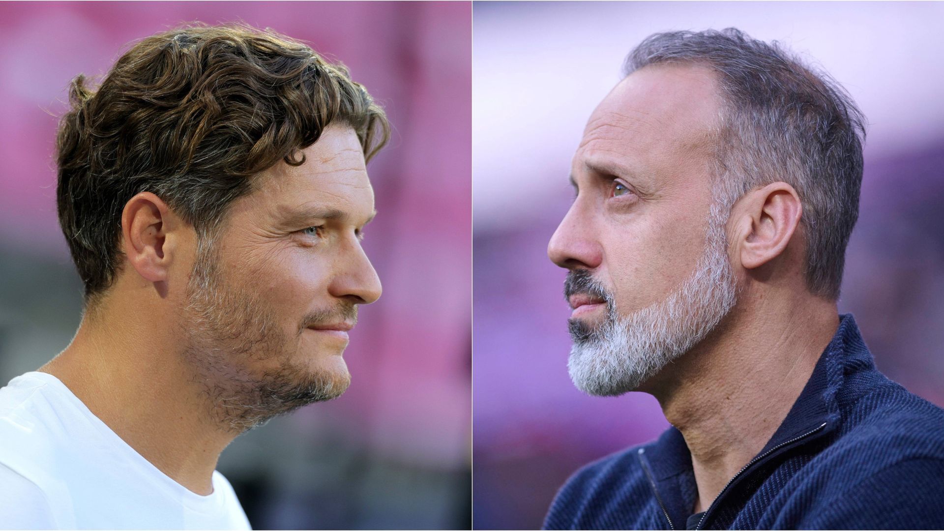 Edin Terzic y Pellegrino Matarazzo.