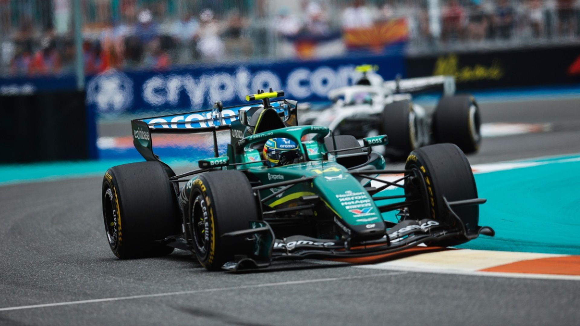Fernando Alonso, en Miami
