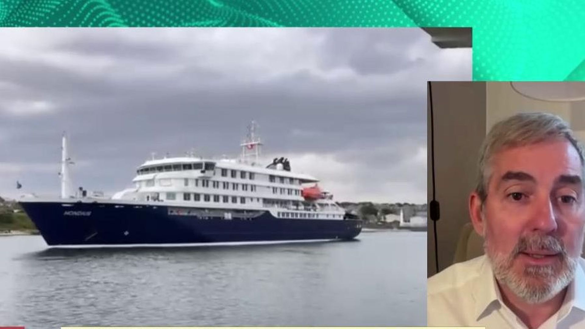 Fernando Clavijo rechaza que el barco haga escala en Canarias y pide una "reunión urgente" con Sánchez