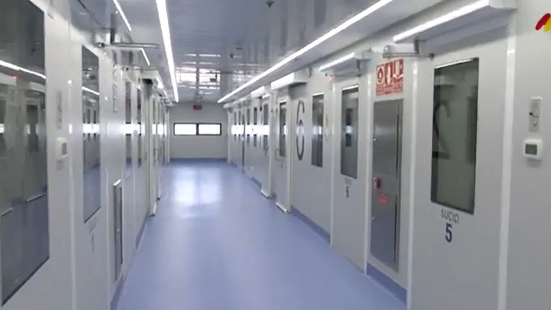 Habitaciones de la planta 22 del Gómez Ulla