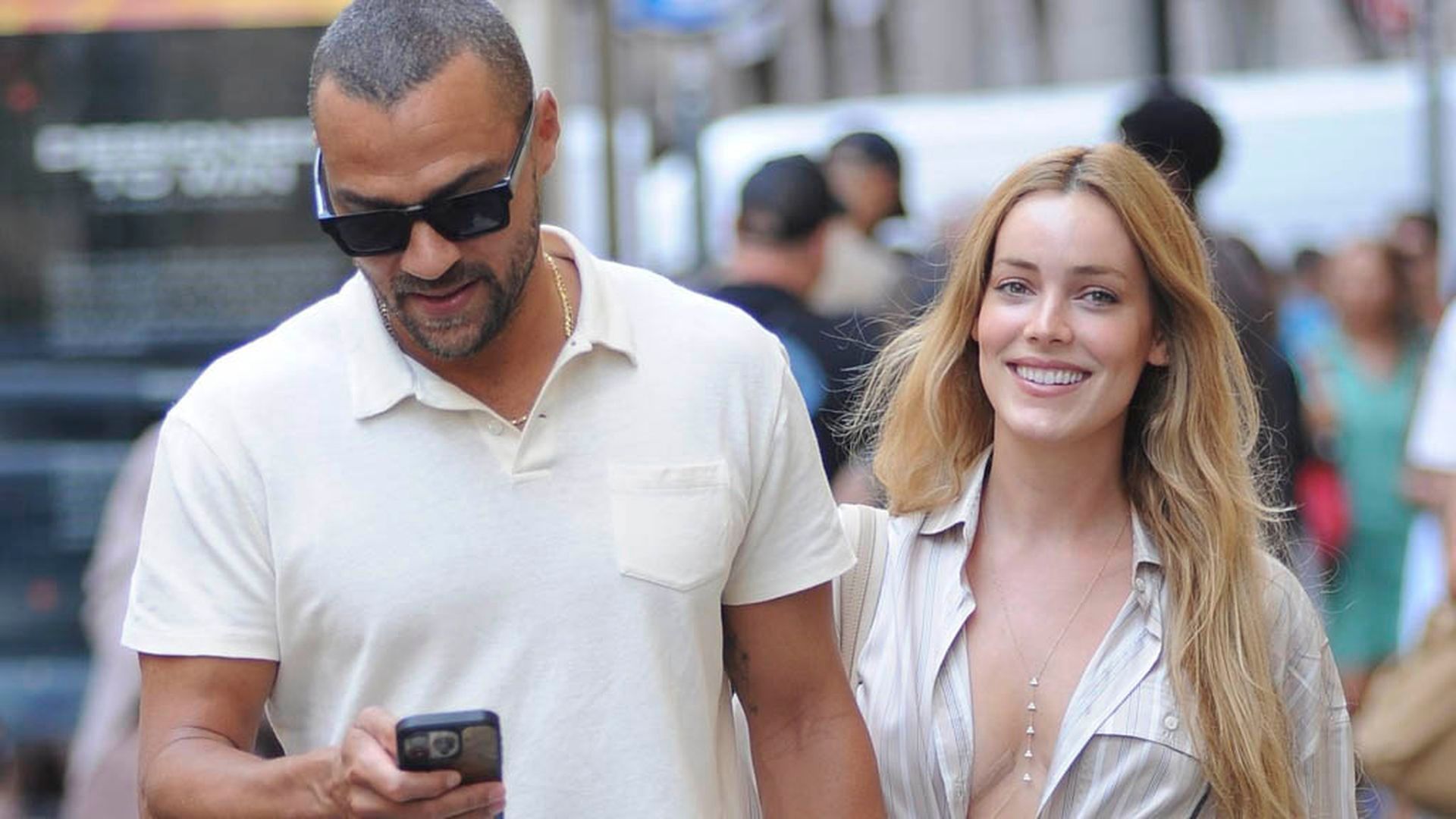 Jesse Williams y Alejandra Onieva, en una imagen de archivo