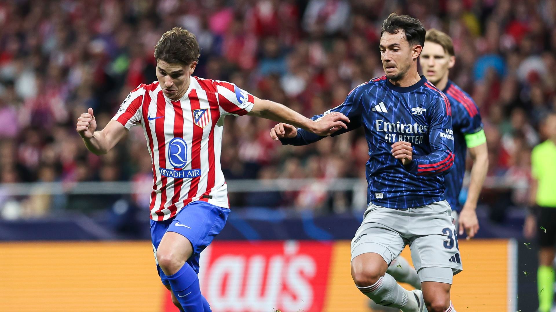 Julián Álvarez y Martín Zubimendi