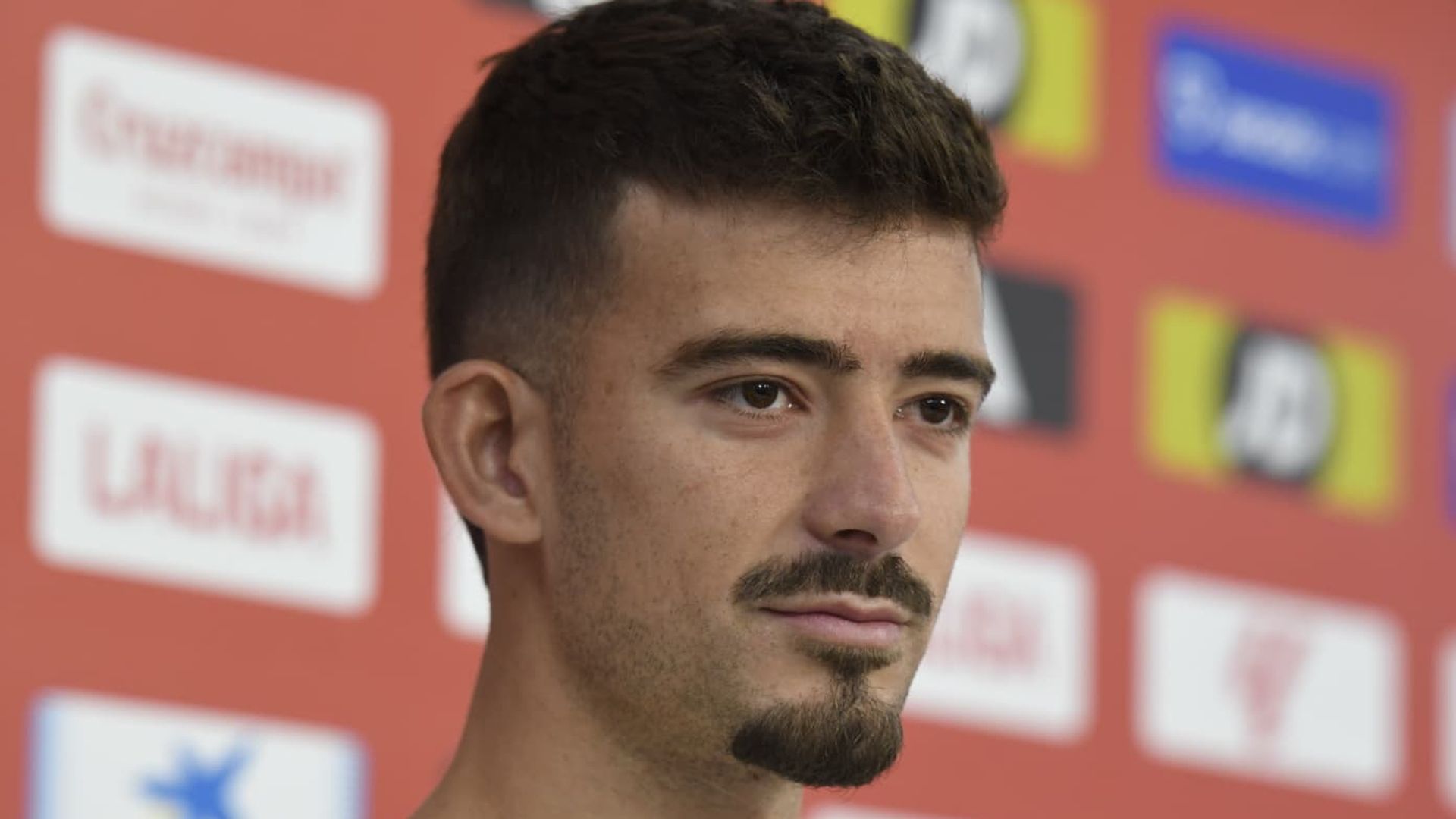 Kike Salas, en sala de prensa