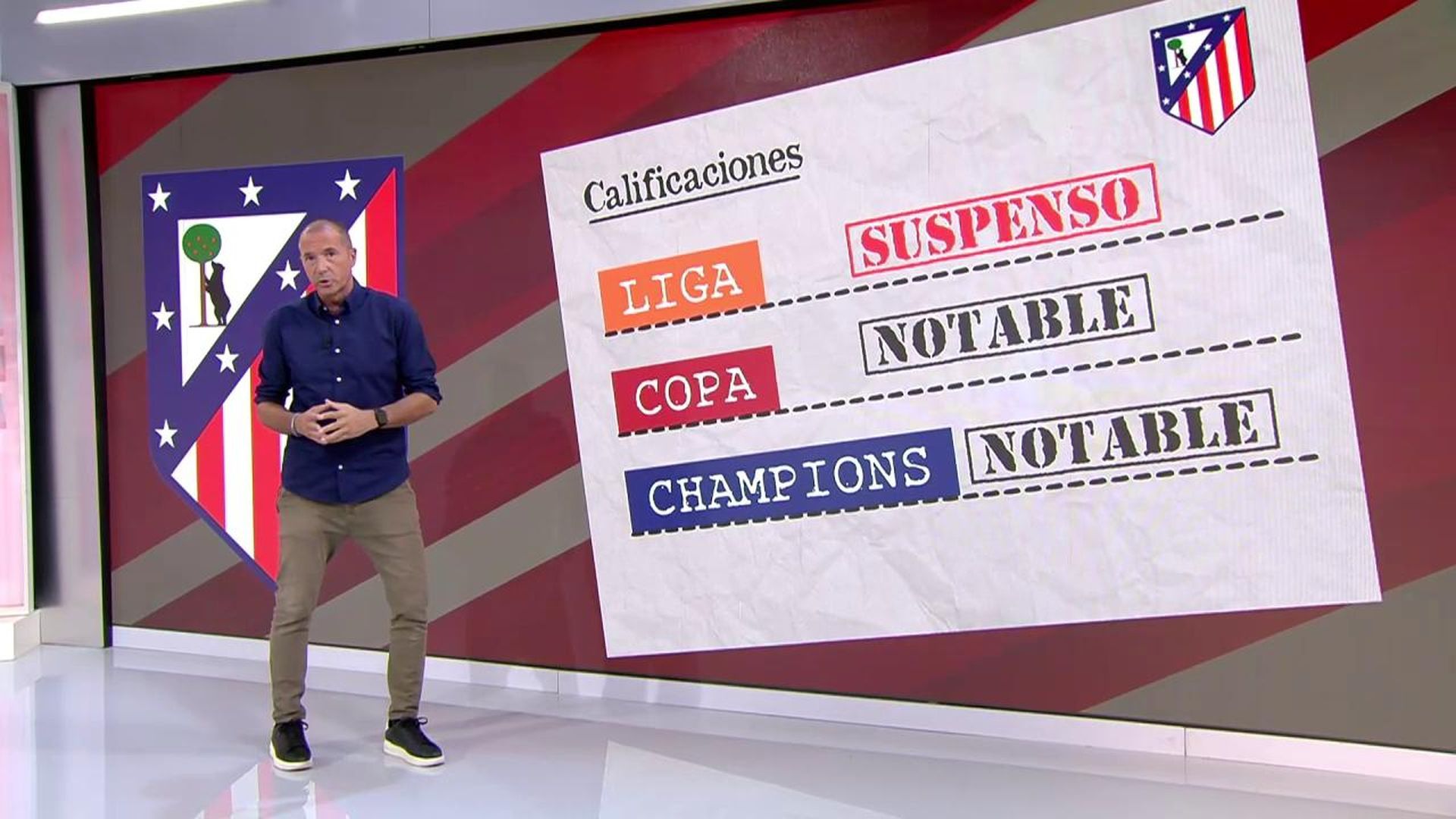 Manu Carreño hablando del Atlético