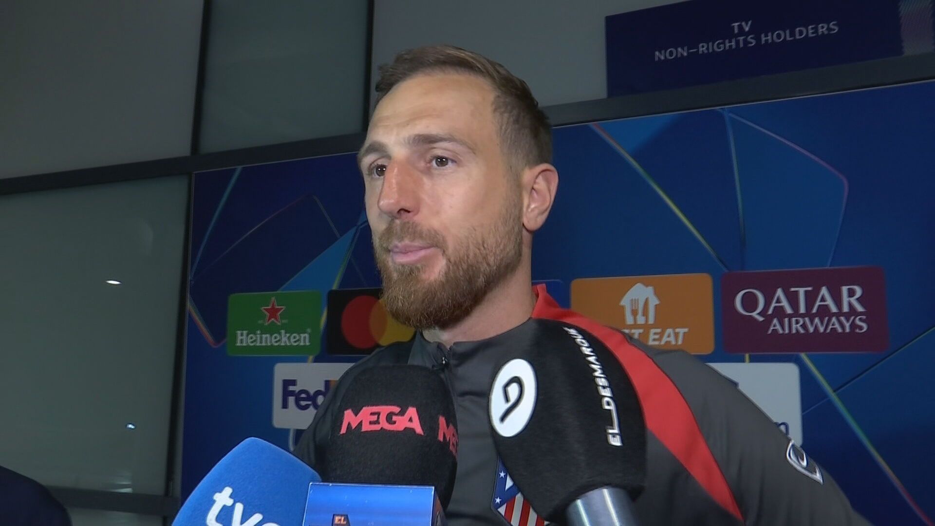 Oblak, tras el Arsenal-Atlético de Madrid
