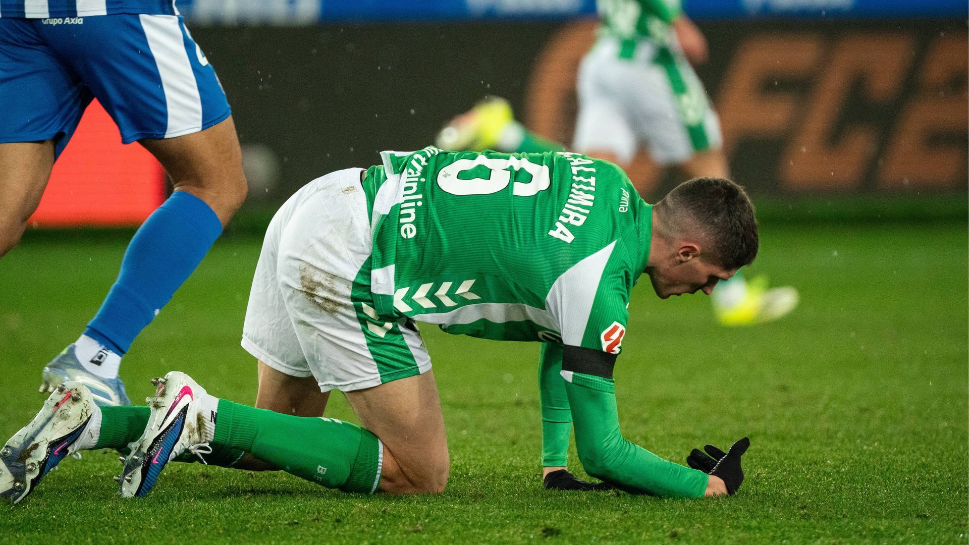 Sergi Altimira, en el Alavés-Betis