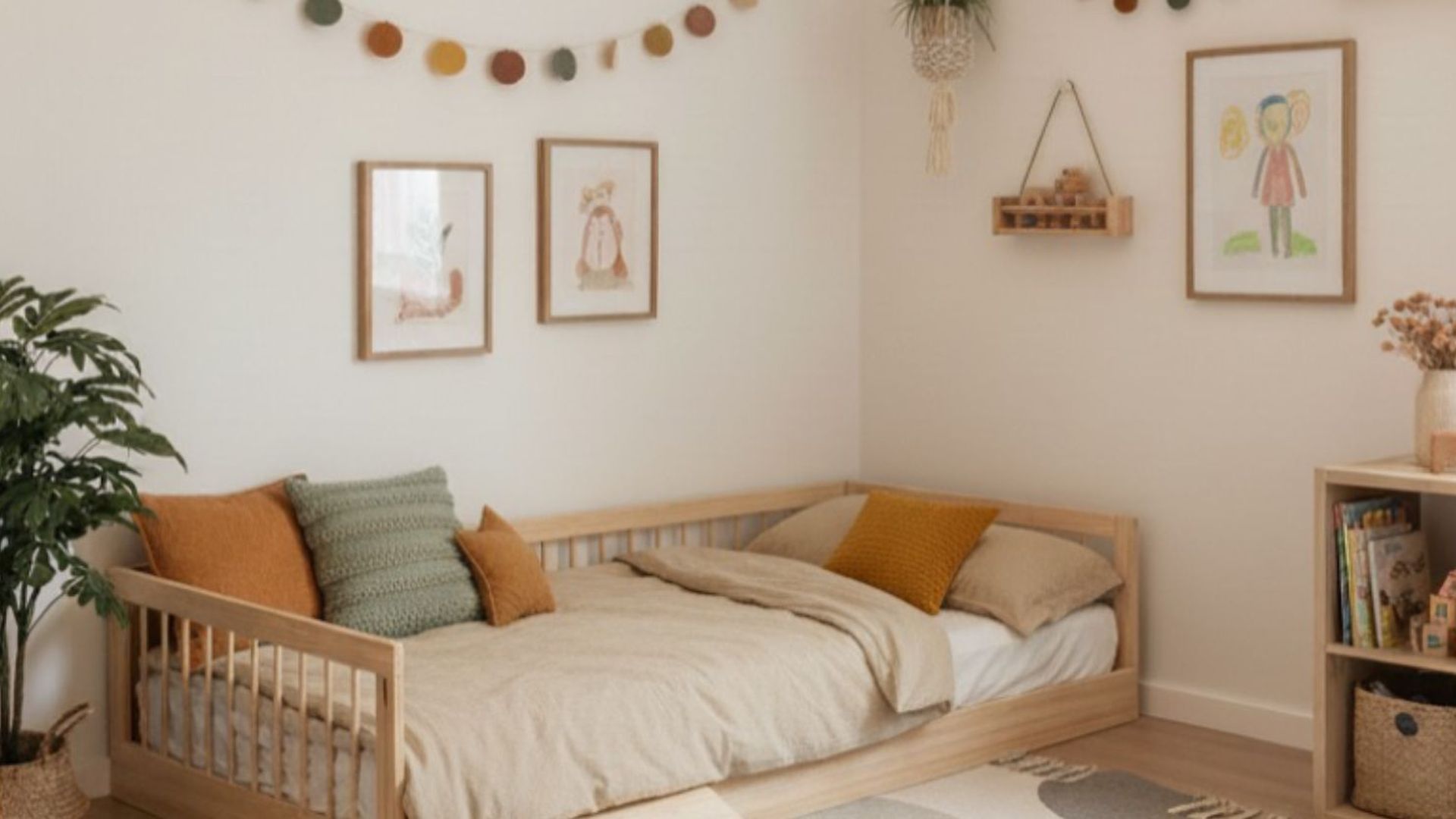 El método Montessori es ideal para los cuartos de los más peques
