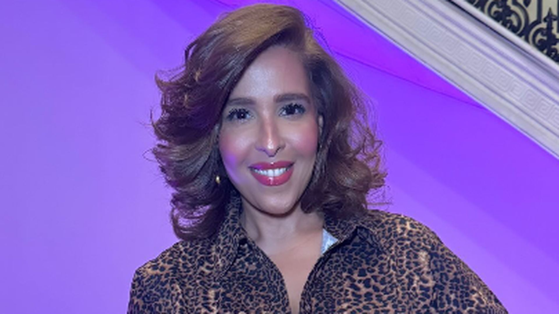 La periodista Yolaine Díaz, en una imagen de sus redes sociales