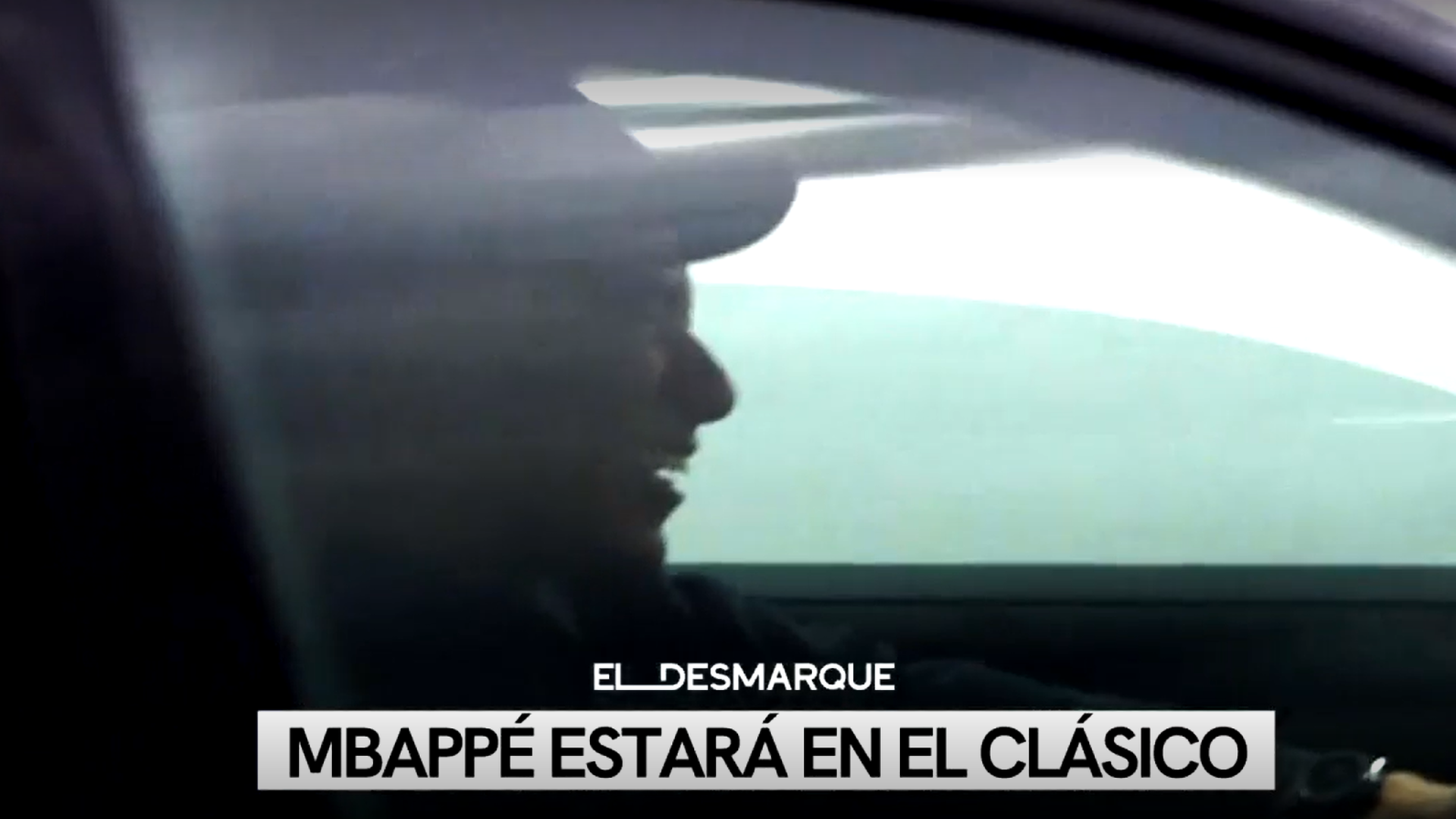 Mbappé sale riéndose de Valdebebas