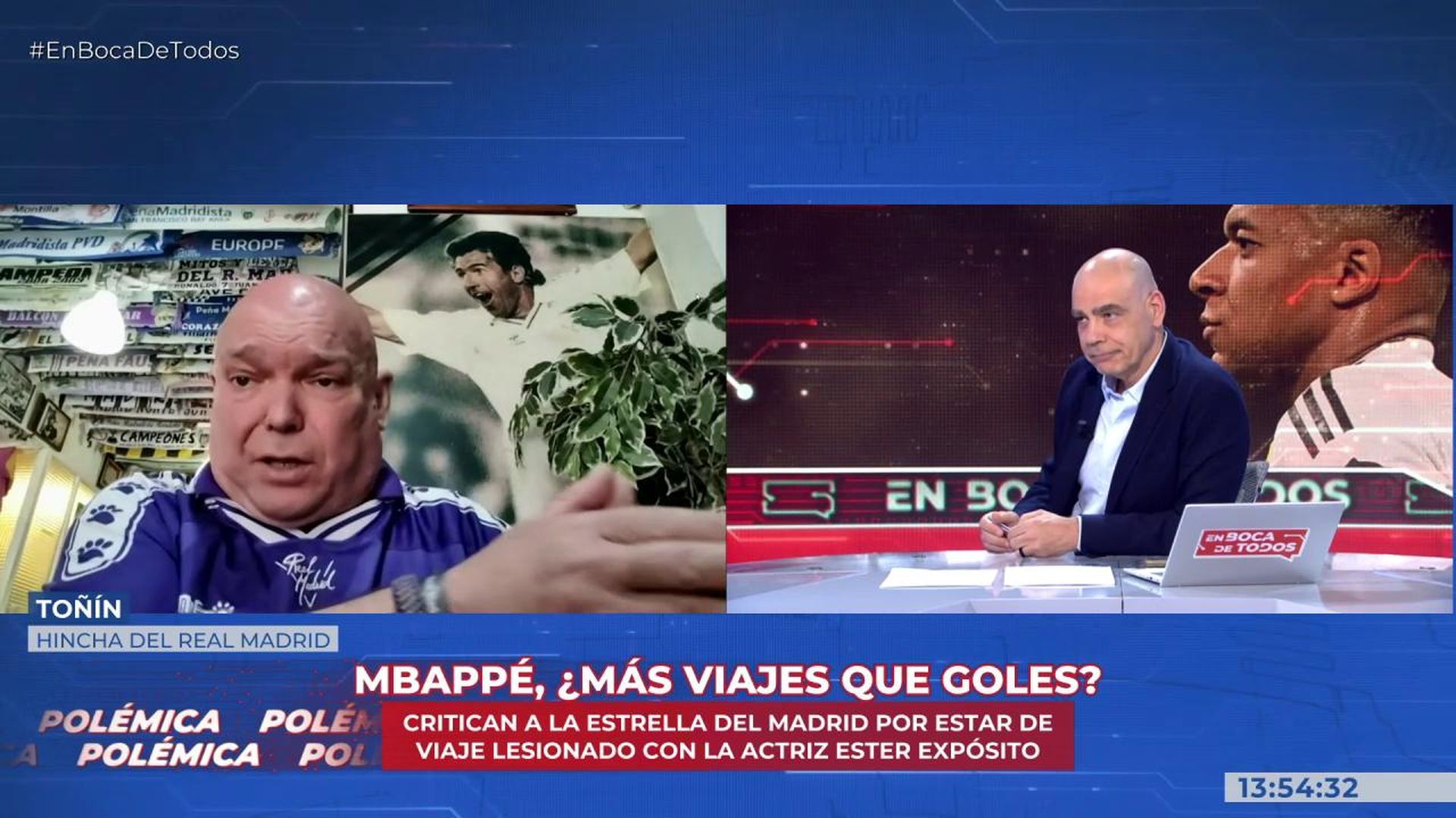 Nacho Abad, en 'En boca de todos' hablando de Mbappé