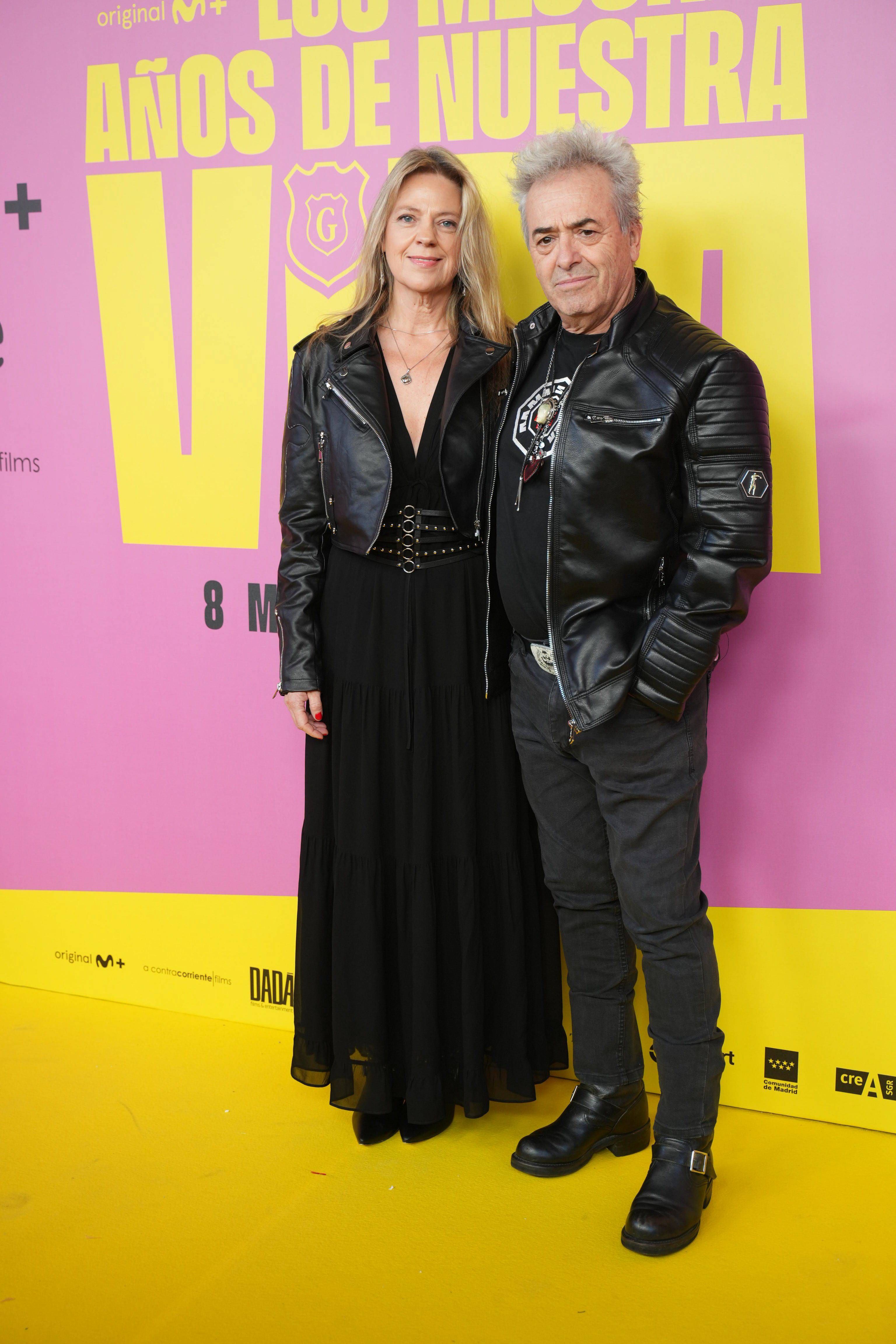 Rafael Gutiérrez, en la alfombra roja del preestreno de la película de Hombres G