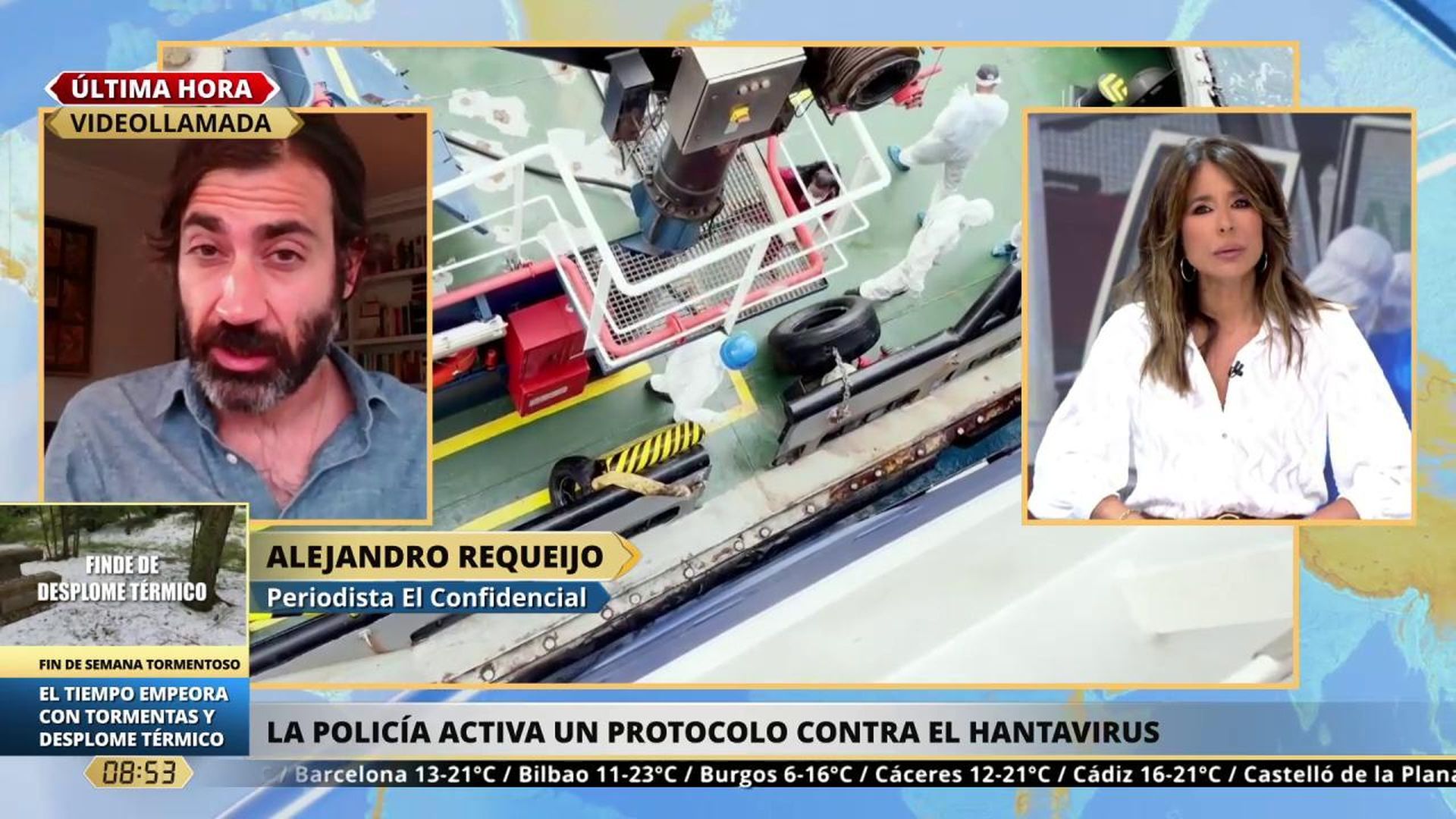 La Policía activa un protocolo contra el hantavirus: EPI, ventilar y evitar polvo