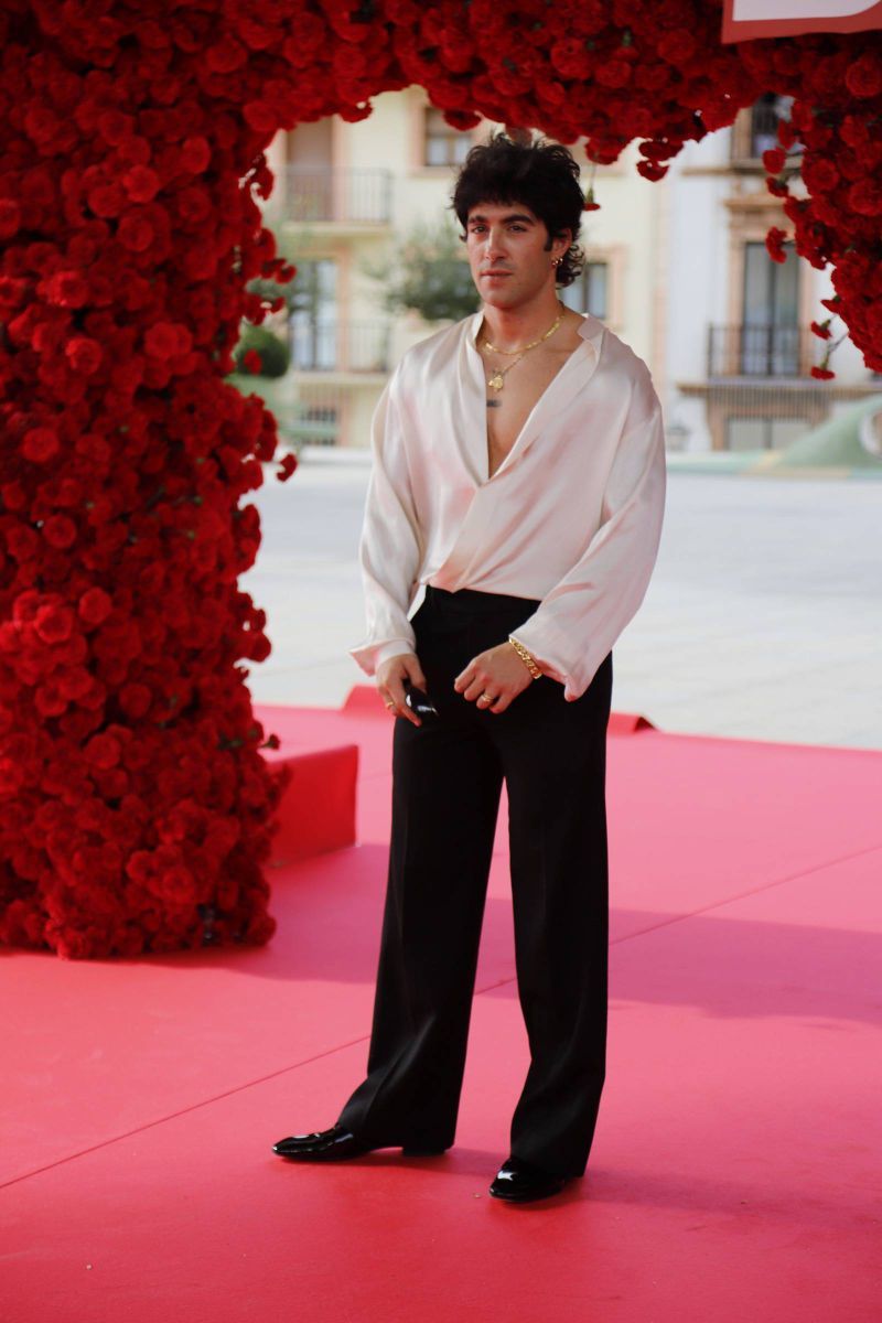 Álvaro de Luna, en la alfombra roja de 'Berlín y la dama del armiño'