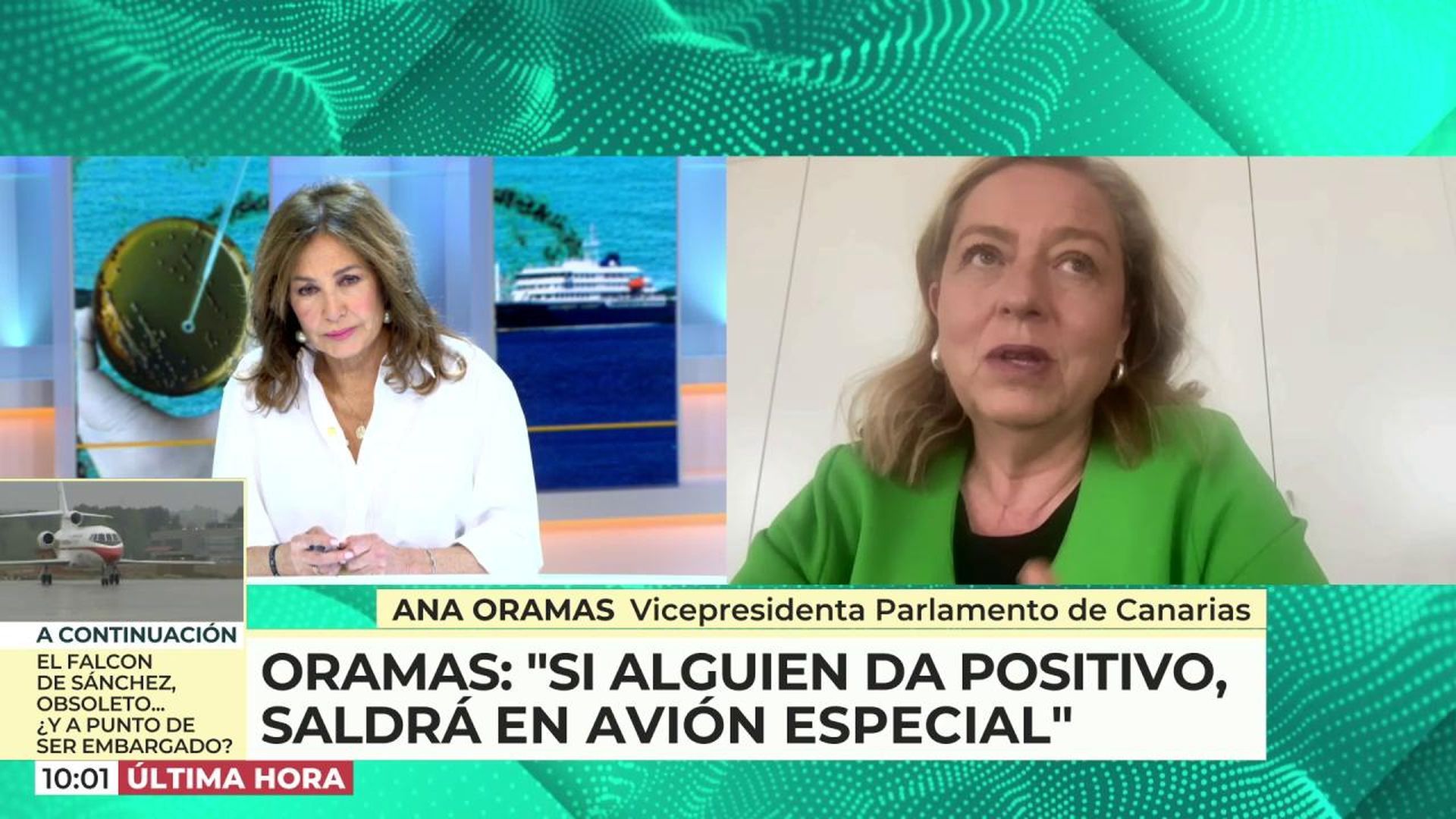 Ana Oramas, vicepresidenta del Parlamento de Canarias