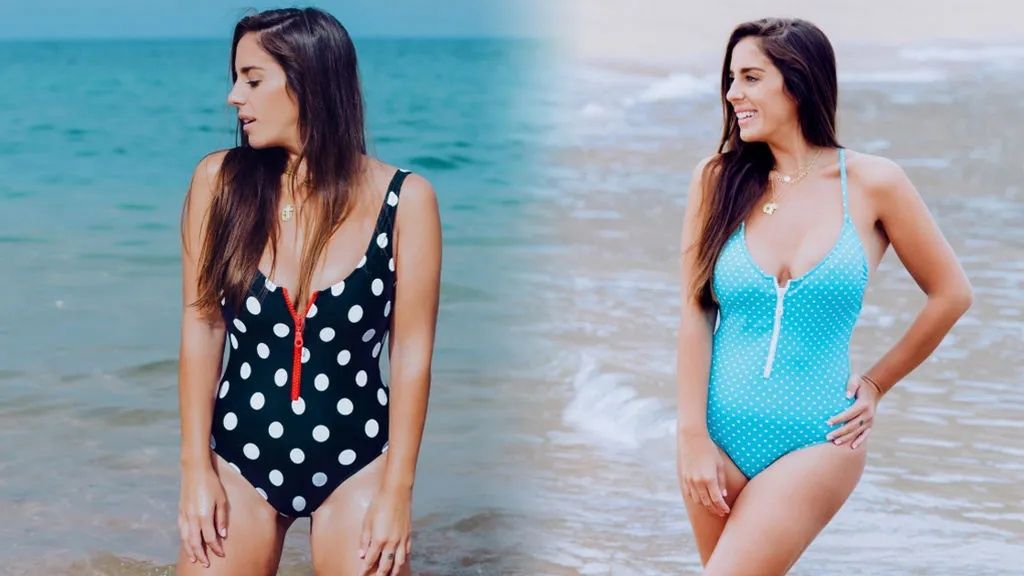 Anabel Pantoja y su línea de bañadores