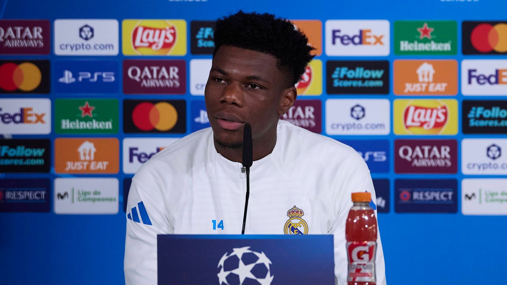 Aurélien Tchouaméni ha insistido en que lo sucedido con Fede Valverde es "inaceptable" e "indigno" del Real Madrid